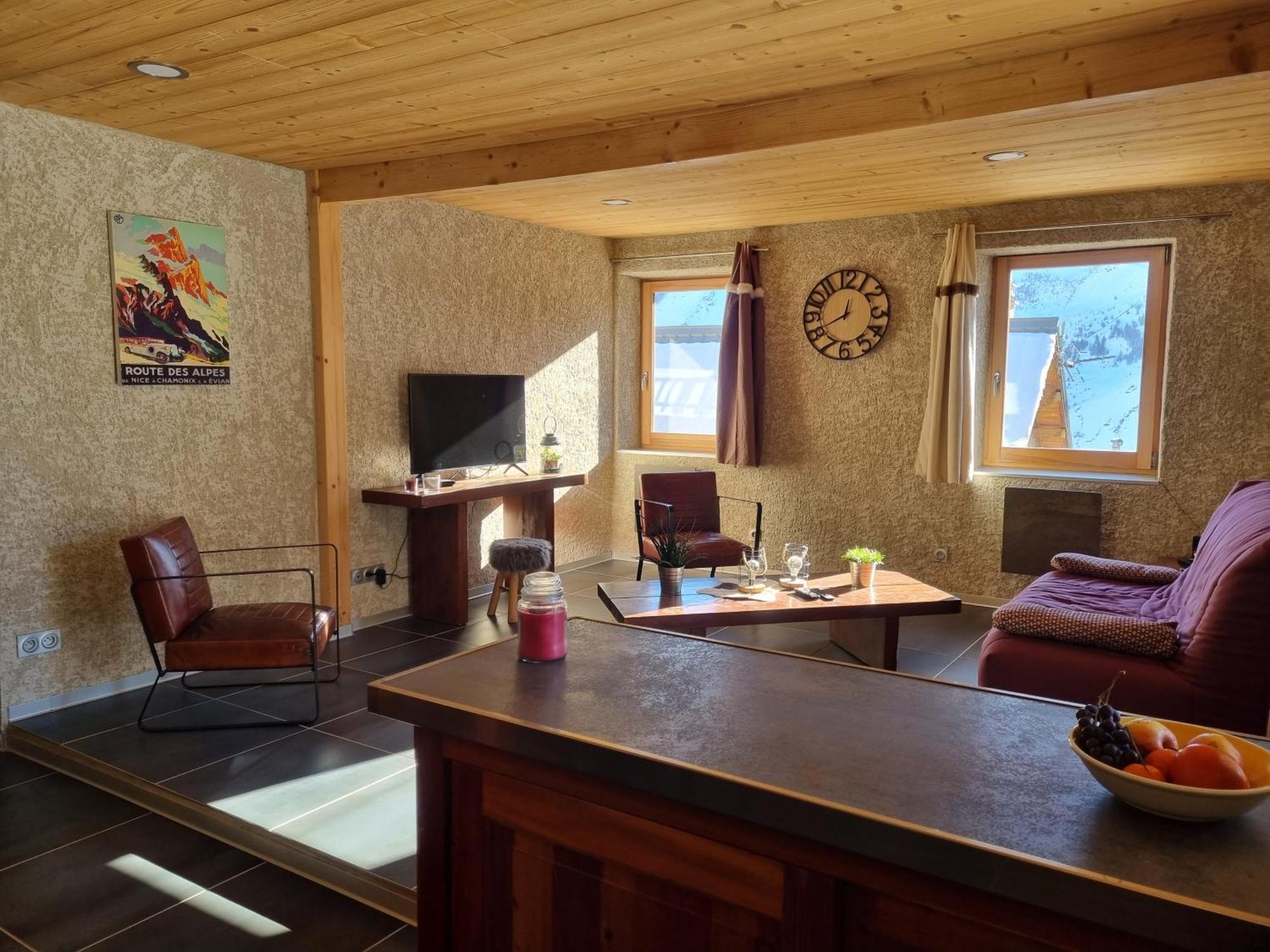 Chez Papy - Grand Appart Entirely Renovated Ventelon La Grave La Meije Dış mekan fotoğraf